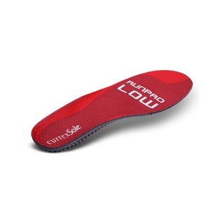 CurrexSole แผ่นรองรองเท้า RunPro สีแดง แบบ Low