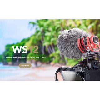 RODE WS12 ขนแมวกันลม สำหรับ VIDEOMIC GO II