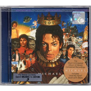 แผ่น CD เพลง Michael JACKSON Michael 2010 EPIC RECORDS SONY (KING OF DANCE-POP/ROCK &amp; R&amp;B LEGEND)