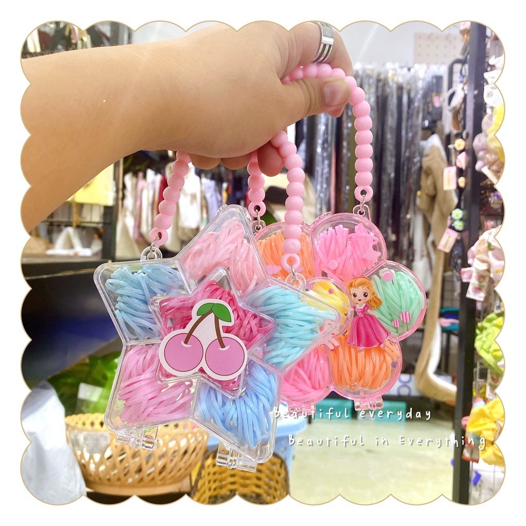 กระเป๋าถือยางรัดผมแบบยืดหยุ่นน่ารัก bb235 allpheen