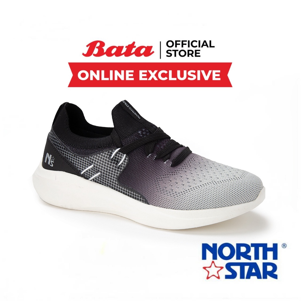 Bata บาจา (Online Exclusive) ยี่ห้อ North Star รองเท้าสนีกเกอร์ รองเท้าผ้าใบ Workout Sneakers ผ้าใบออกกำลังกาย สำหรับผู้หญิง รุ่น Bonnie สีดำ 5206037