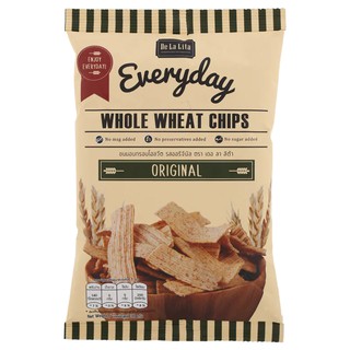 เดอลาลิต้าขนมอบกรอบโฮลวีตรสออริจินัล 30กรัม De La Lita Whole Wheat Cracker Original 30g.