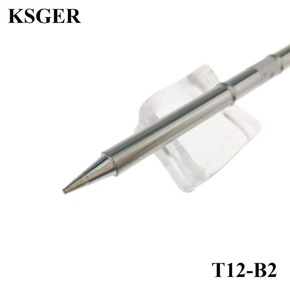 KSGER T12-BL B2 เคล็ดลับบัดกรีอิเล็กทรอนิกส์ 24V 70W FX9501 จับ T12 หัวแร้งเคล็ดลับสําหรับ FX-951 สถ