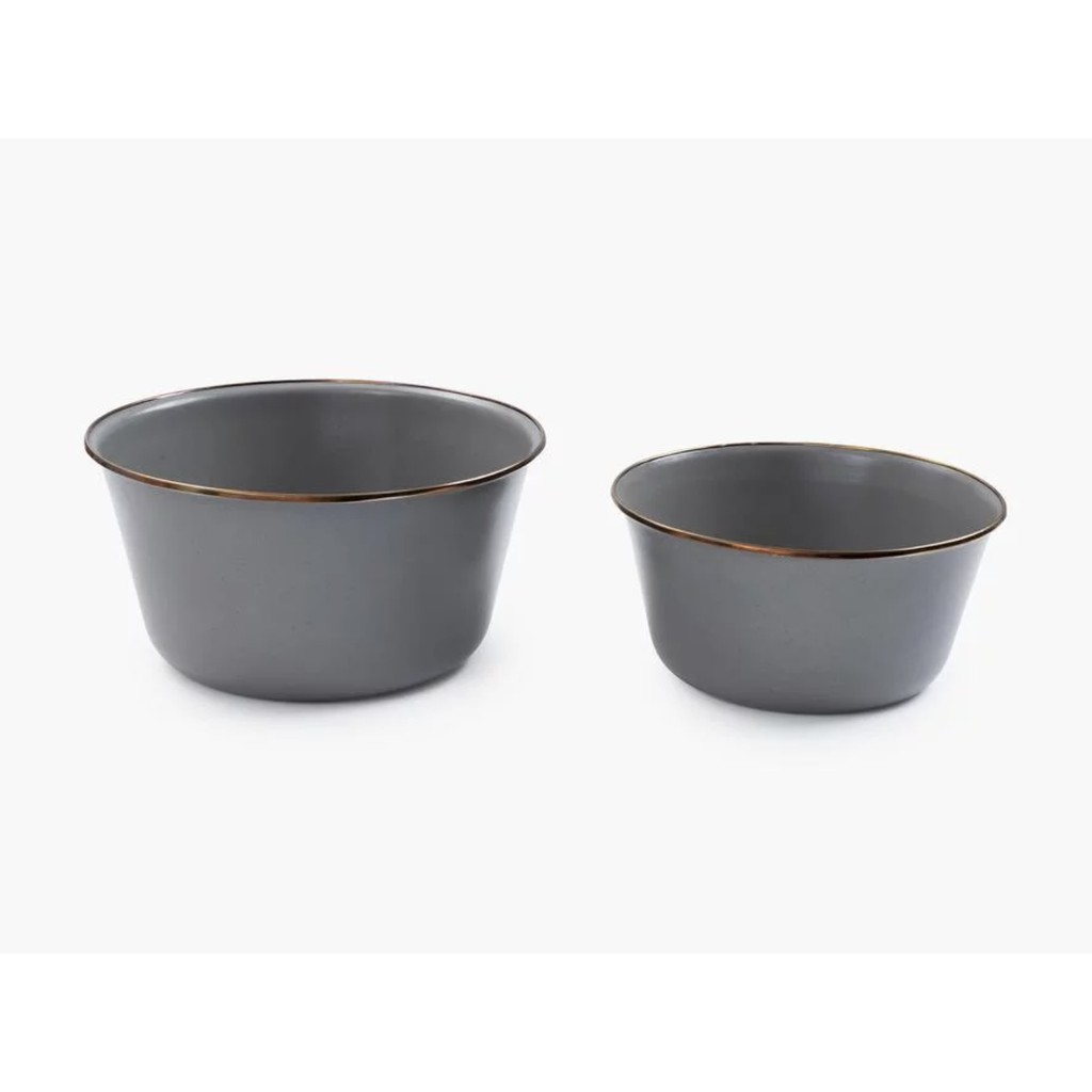 Barebones Enamel Mixing Bowl Set ชามอีนาเมล