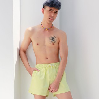 LIME GREEN SHORTS // กางเกงขาสั้น : สีเขียวมะนาว