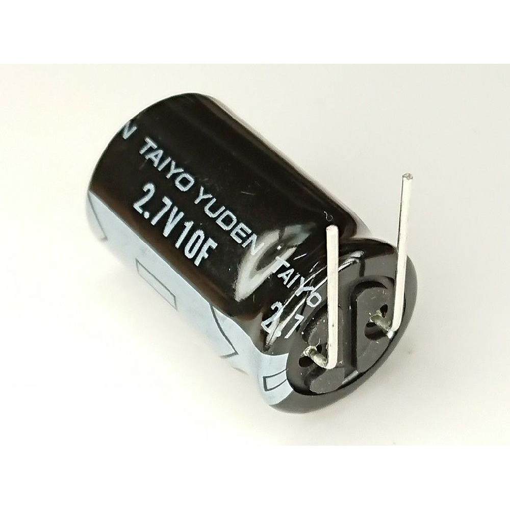 Super Cap ซุปเปอร์แคป 10F(10,000,000uF) 2.7V คาปา เครื่องเสียงรถยนต์ - รูปที่ 2