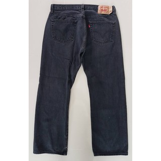 Super Black Levis 501-0660 W36 (I1297)