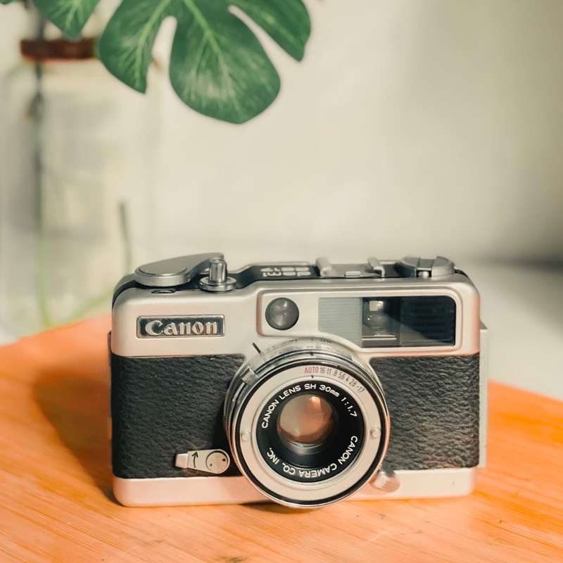 กล้องฟิล์ม Canon Demi EE17 กล้องฟิล์ม half frame✨ถ่ายได้72 รูปหายาก