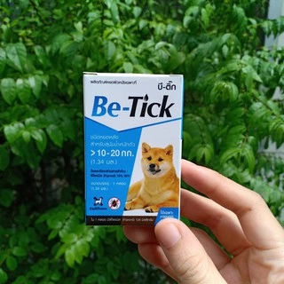 1 หลอด Be N-tick/ N-tick ผลิตภัณฑ์ป้องกันหมัดและเห็บ หยดกำจัดเห็บหมัด หยดหลัง สุนัข