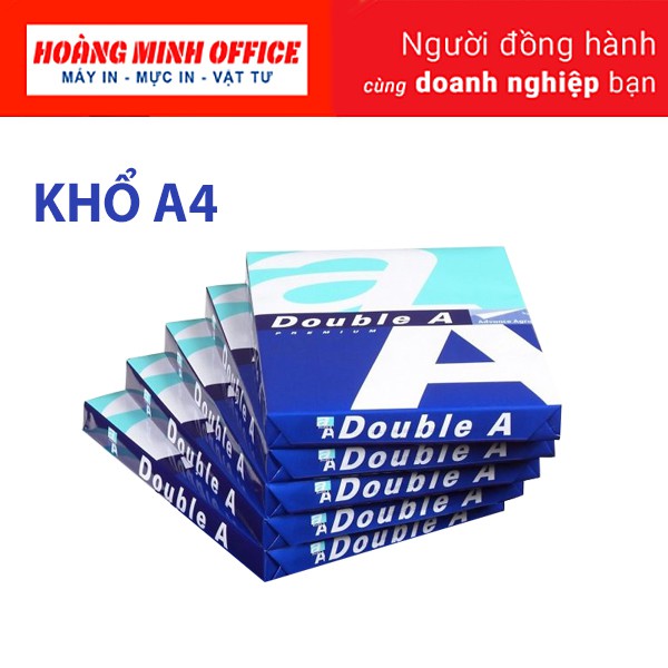 กระดาษพิมพ์ A3 / A4 / A5 Double A (500 แผ่น)