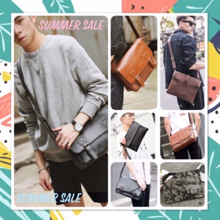 กระเป๋าหนังผู้ชาย กระเป๋าแฟชั่น กระเป๋าถือ กระเป๋าสะพาย Men’s bags