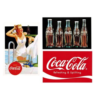 โปสการ์ดลายโคคาโคล่า Coca Cola Post Card