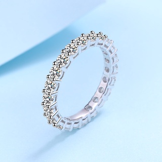 moissanite diamond listring silver 925ลิสต์เพชรโมอิส 3 mm