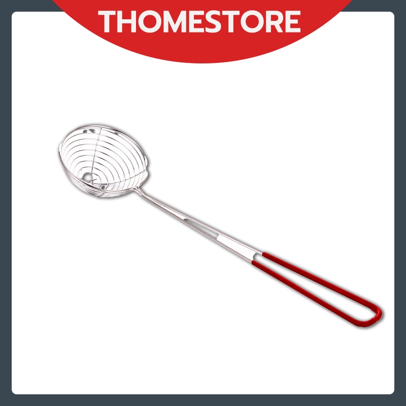 ⭐ช้อนตักไข่มุก ตะแกรงตักไข่มุก สแตนเลส สำหรับทำชานมไข่มุก Pearl Boba Spoon C0A5