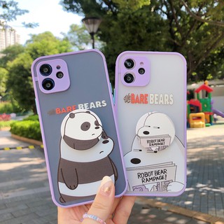 เคสโทรศัพท์มือถือ TPU นิ่ม พิมพ์ลายการ์ตูนหมี พร้อมที่จับ สำหรับ Infinix Hot9 Infinix Hot9 Play