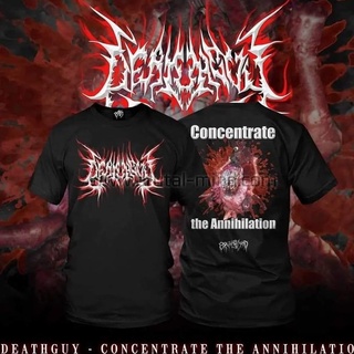 เสื้อยืดผู้ชาย Ts - DEATHGUY - ConcentratetheAnnihilation โลโก้ S-5XL