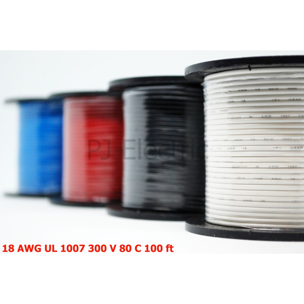 สายไฟอ่อน 18 AWG ( UL1007 ) รูปที่ 2
