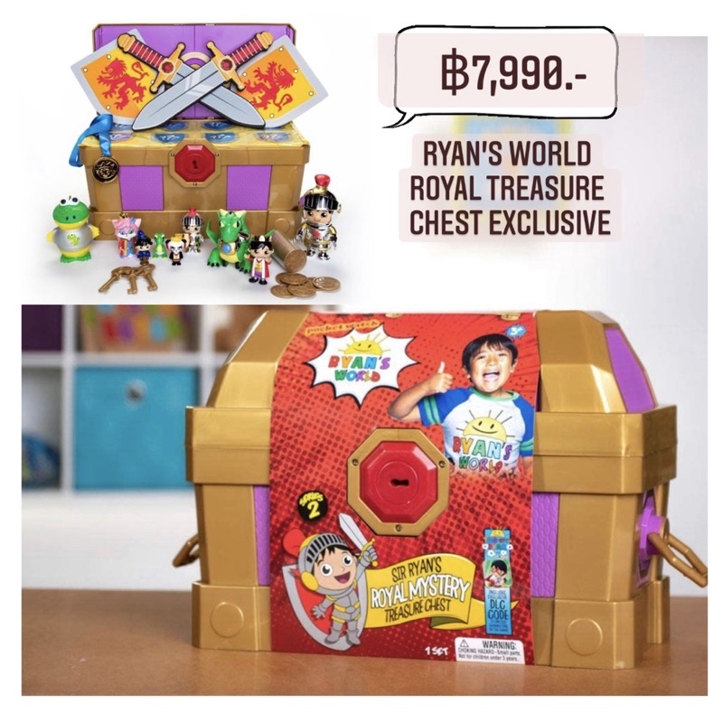 Ryan's World Royal Treasure Chest Exclusive