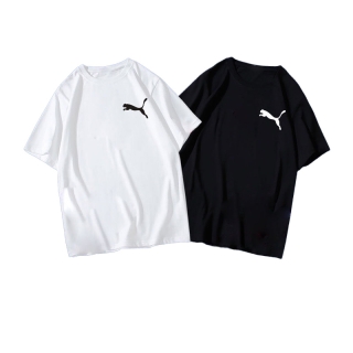 โปรโมชั่น : เสื้อทีเชิร์ตเสื้อยืดคอกลมแฟชั่นSportขาว-ดำ ⚡️ พร้อมส่ง⚡️ T-6011
