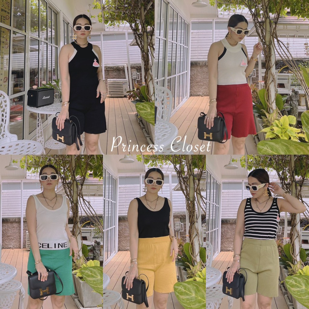 bybeyond 👑 กางเกง biker shorts 🔥 กางเกงไหมพรม สีสันสดใส ทรงสวย เข้ารูป ผ้าทอเนื้อแน่น พรีเมียมสุดๆ พ