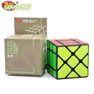 Nkodok YJ Magic Cube 3X3 Yileng 57 มม. สีสันสดใส ของเล่นเพื่อการศึกษา