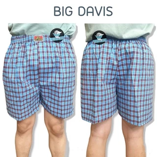 กางเกงบ็อกเซอร์ Boxer Big Davis สก็อต คอตตอนเชิ้ต บ็อกเซอร์ผู้ชาย (UW11)