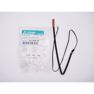 สายเซ็นเซอร์แอร์(INDOOR COIL THERMISTOR) ยี่ห้อมิตซูบิชิ(MITSUBISHI) รุ่น E1290B307 ของแท้ (Real Product)