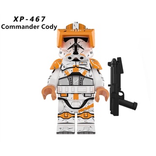 Commander Cody โมเดลบล็อกตัวต่อ รูป Star model Wars XP467 ของเล่นสําหรับเด็ก