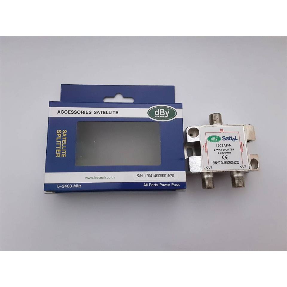 สปิตเตอร์ แยกสัญญาณ DBYเข้า1ออก2 - รูปที่ 3