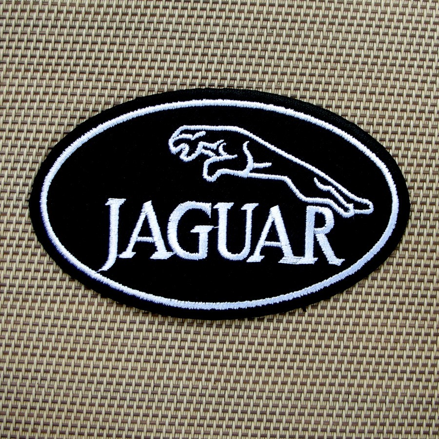 อาร์ม ตัวรีด อาร์มติดเสื้อ รถ ลาย โลโก้ ตรา รถ จากัวร์ Jaguar Land Rover car อุปกรณ์ตกแต่งรถ สำหรับตกแต่งเสื้อผ้า