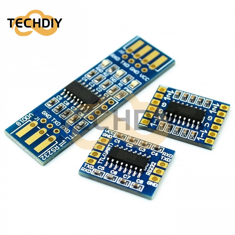 RS232 SP3232 TTL ถึง RS232 โมดูล RS232 ถึง TTL Brush Line Serial Port Module