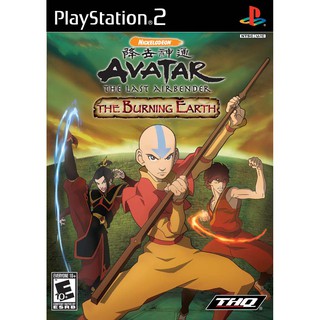 Avatar The Burning Earth ps2 แผ่นเกมส์ps2 ps2 เกมเพล2 เกมดราก้อนบอลยอดฮิต