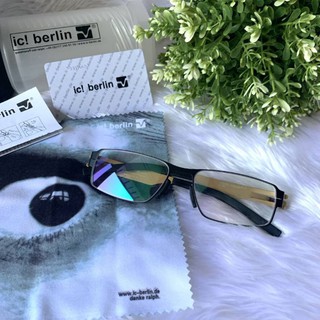 กรอบแว่น ic berlin 👁Wasserflut👁 ไททาเนี่ยม บาง เบา ทนทาน