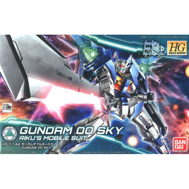 HGBD 1/144 Gundam OO Sky