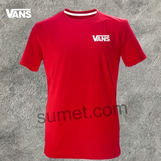 เสื้อยืด VANS เสื้อยืดแฟชั่น เสื้อคอกลม สวมใส่ได้ทั้งหญิงและชาย ผ้าคอตตอลหนานุ่ม 100% สวมใส่ได้ทั้งผู้หญิงและชาย