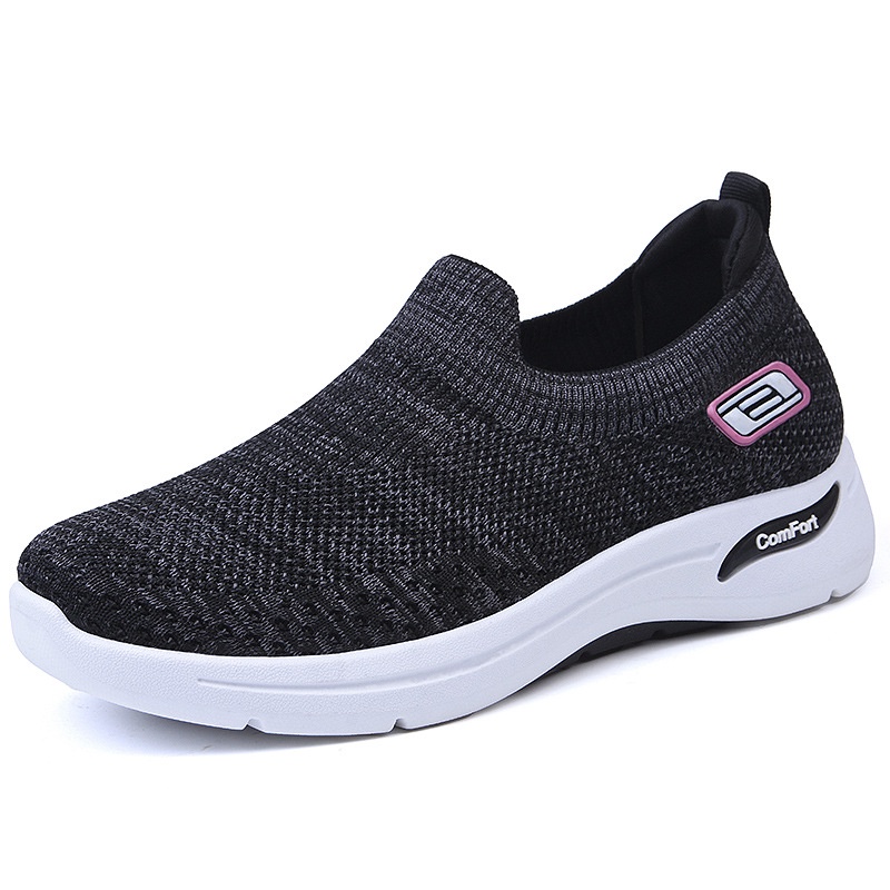 Kuike Sports สําหรับสตรี รองเท้าลำลอง ส้นเตี้ย กันกระแทก น้ําหนักเบา สวมใส่สบาย SC1207 ราคา ถูกที่สุด ดีลบีเคเค แกลเลอรีภาพที่ 6