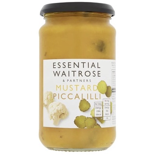 Essential Waitrose Mustard Piccalilli มัสตาร์ด ผสม ผักดอง ขนาด 460g