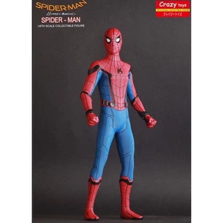 Spiderman SPIDER MAN 1/6 Scale Crazy Toys  Homecoming PVC Figure Model 30 cm