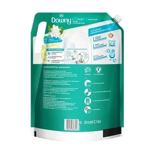 Downy XL ดาวน์นี่ ตากในที่ร่ม น้ำยาปรับผ้านุ่ม สูตรเข้มข้นพิเศษ แบบเติม 2.1 ลิตร x2 ถุงเติม หอมติดทนนาน