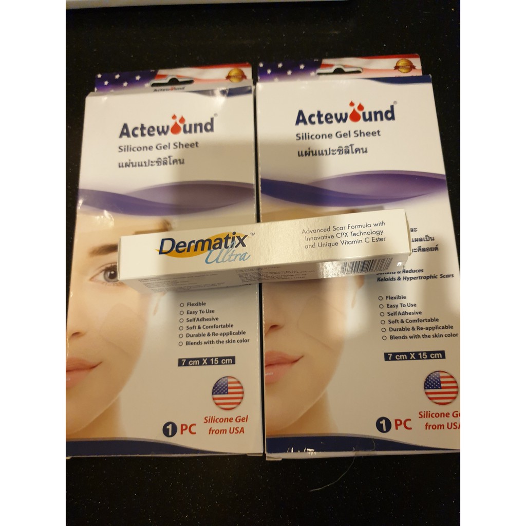 ครีมทาบำรุงหัวนม ออร์แกนิค attitude mom/ครีมและแผ่นซิลิโคนแปะแผลผ่าตัด dermatrix/actewound แผลหลังคล