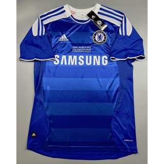เสื้อบอล ย้อนยุค เชลซี เหย้า 2011 Retro Chelsea Home ชุดแชมป์ยูฟ่า แชมเปี้ยนลีค เรโทร คลาสสิค 2011-12