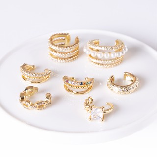 Nakamol - Ear Cuff Set 4 - 18k Gold Plated Brass