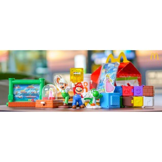 โมเดลของเล่นแมคโดนัลด์(McDonalds) แฮปปี้มีล Happy Meal ชุด Super Mario (2018)