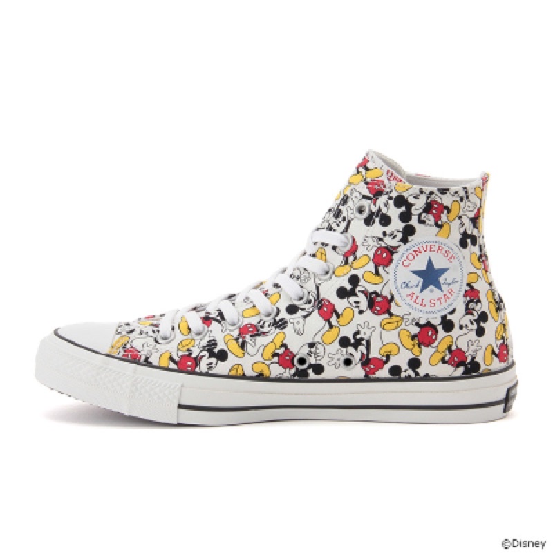 Converse Chuck Taylor ALL STAR 100 MICKEY MOUSE PT HI 2017 Multi Color Limited Model JAPAN