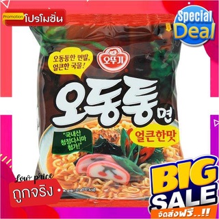 โอโตกิ โอด็องท็อง ราเมียน ราเม็งกึ่งสำเร็จรูป รสซีฟู้ด 120กรัม/Otoki Odenong Ramen Instant Ramen Seafood Flavor 120g