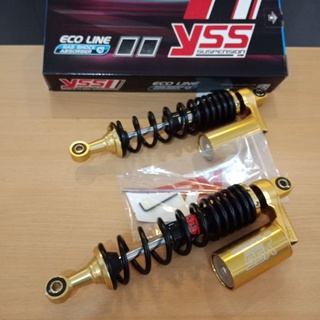 โช้คหลัง(YSS)GOLD EDITION(340mm)WAVE110,I,125,Iสีดำ/ดำ/ทองBLA/BLA/GOรหัสสินค้า:RC302-340T-71-883Mบาร์โค้ด:8859253903888