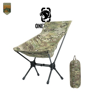 Onetigris Promenade Camping Chair 03 Onetigris เก้าอี้พับทรงสูง รุ่น03 สีMC ผ้า MC ลิขสิทธิ แท้ *มีประกัน (CE-ZDY03-MC)