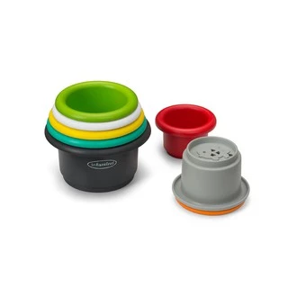 Infantino : STACK'N NEST CUPS - ของเล่นเสริมพัฒนาการ-ถ้วยหลากสี