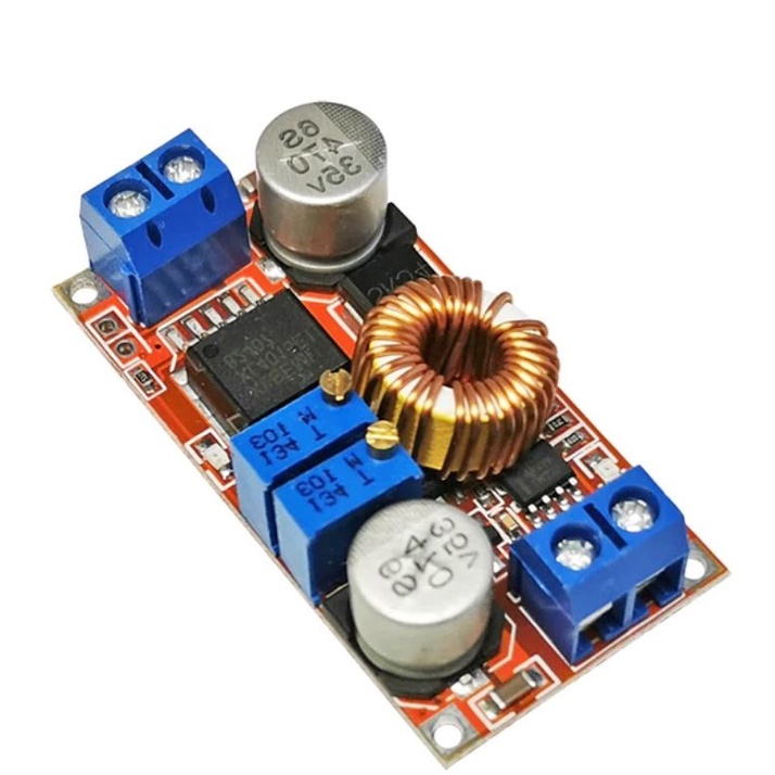 โมดูลลดแรงดันไฟ 5V-32V เป็น  1.25v-30v ขนาด 5A Step down 5V-32V to 1.25v-30v 5A