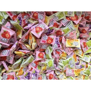 เยลลี่กัมมี่รวมรส หนุบหนับอร่อยเข้มข้นนำ้ผลไม้ 1 กิโลกรัม